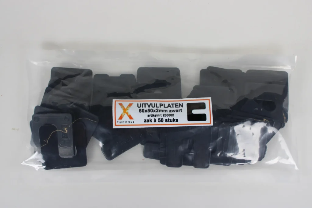 Ceramidrain Vulplaat 2mm zak/50st