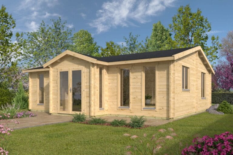 Blokhut - Tuinhuis Mullingar | 70 mm | vuren onbehandeld