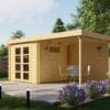 Blokhut - Tuinhuis Brenda | 28 mm | vuren onbehandeld