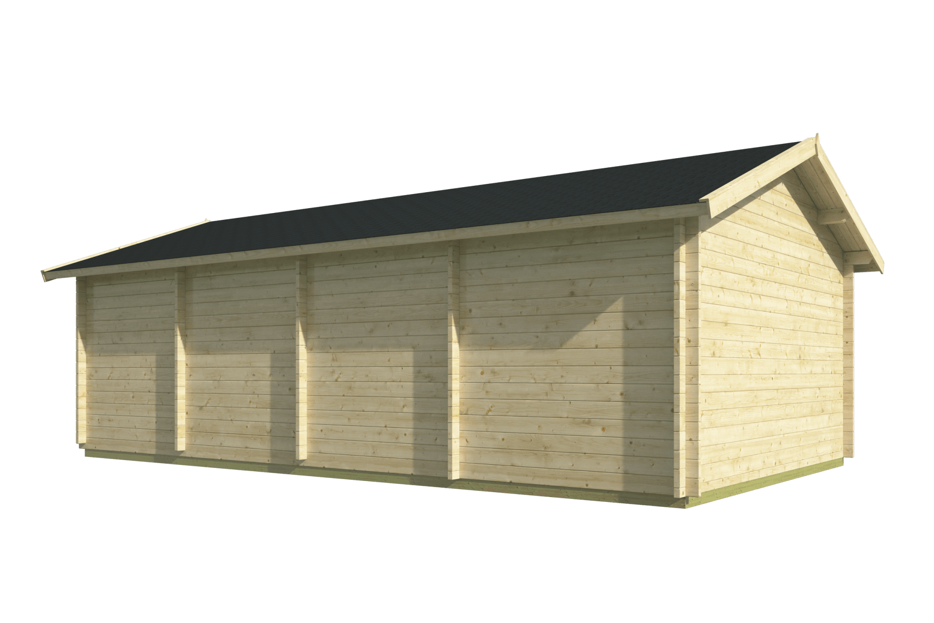 Carport/berging Ever | 44 mm | vuren onbehandeld Carport/berging Ever | 44 mm | vuren onbehandeld