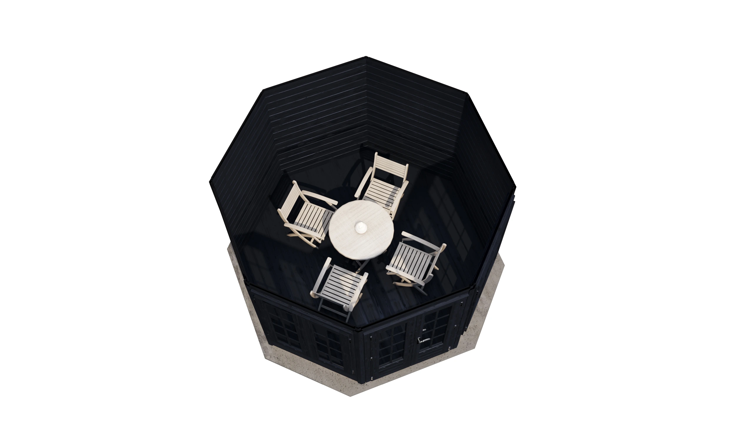 Prima Tuinhuis Drachten Ø300 cm – Achtkant – 28 mm – Onbehandeld – Inclusief SHINGLES Prima Tuinhuis Drachten Ø300 cm – Achtkant – 28 mm – Onbehandeld – Inclusief SHINGLES