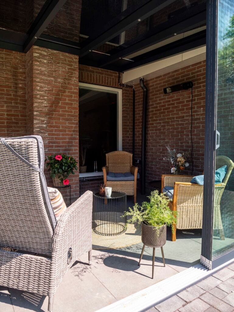 Veranda automatische zonwering