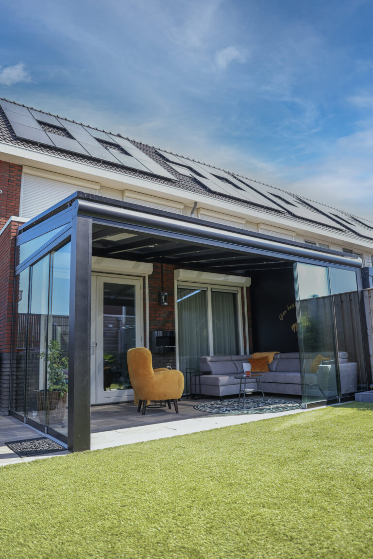 aluminium veranda 506x300 cm