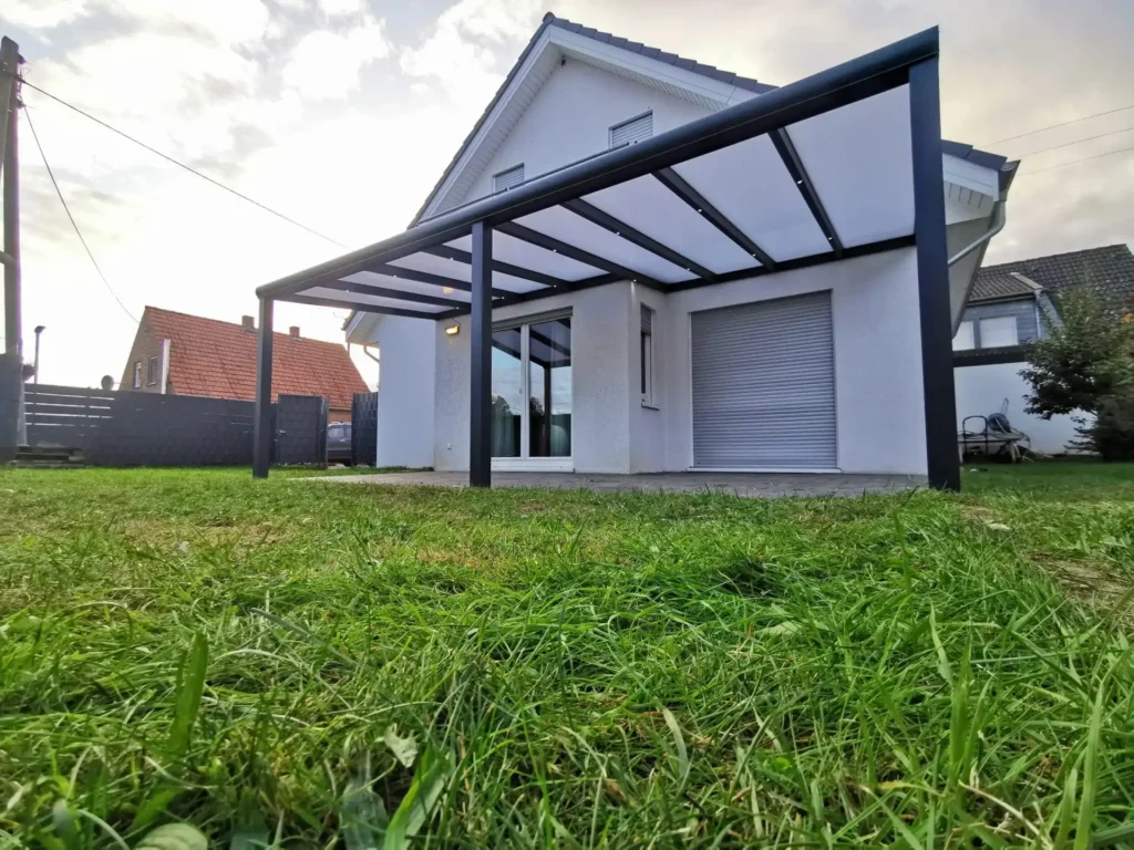 aluminium veranda 906×450 cm