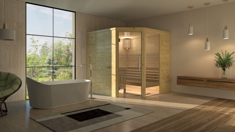 binnensauna alaska corner