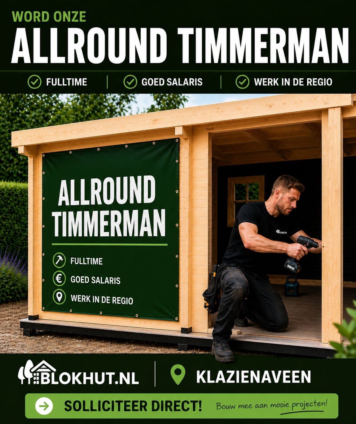 blokhut.nl vacature timmerman