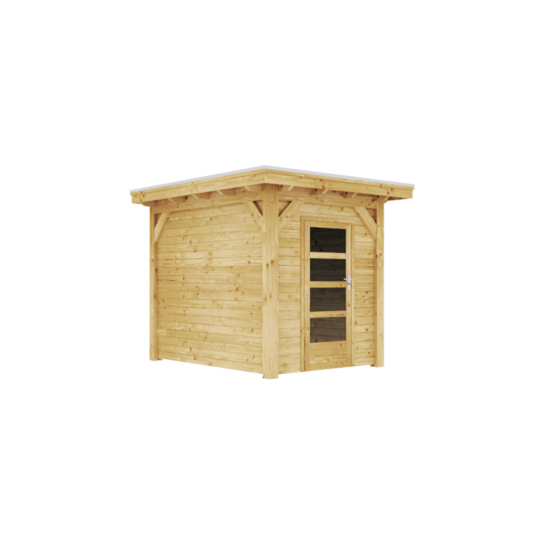 Blokhut Verbier 200 X 300 X 235cm Wanddikte 28mm Blokhut nl Meer